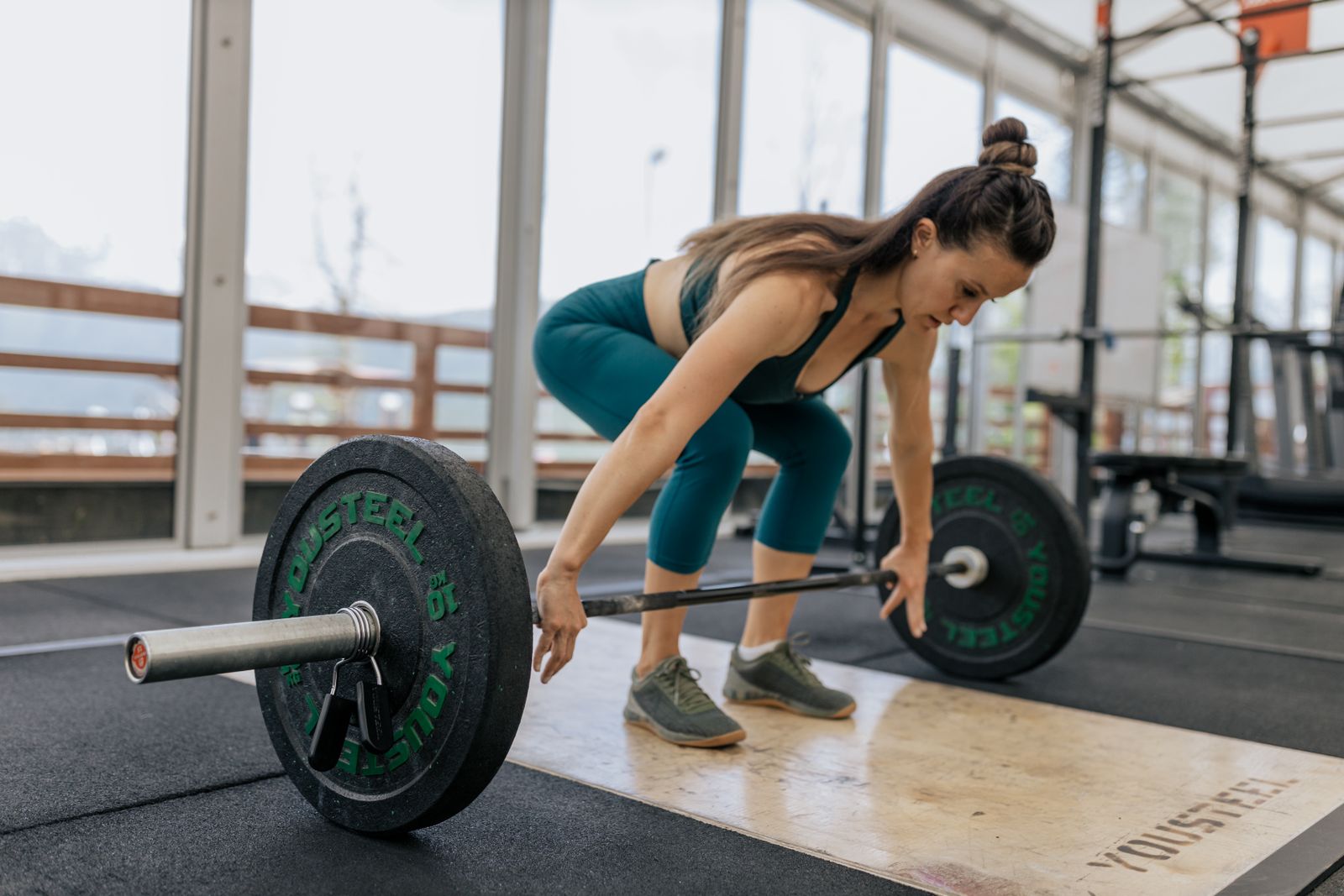 Athlete lifting at Elyv